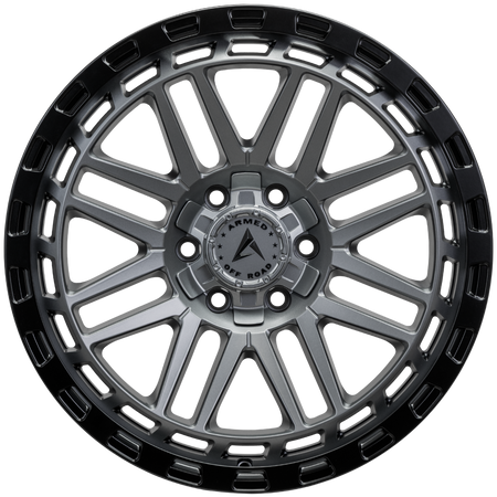 ARMED OFF-ROAD TANK 108.1 20x9 6x135|6x139.7 12 MATTE BLACK + GUNMETAL FACE