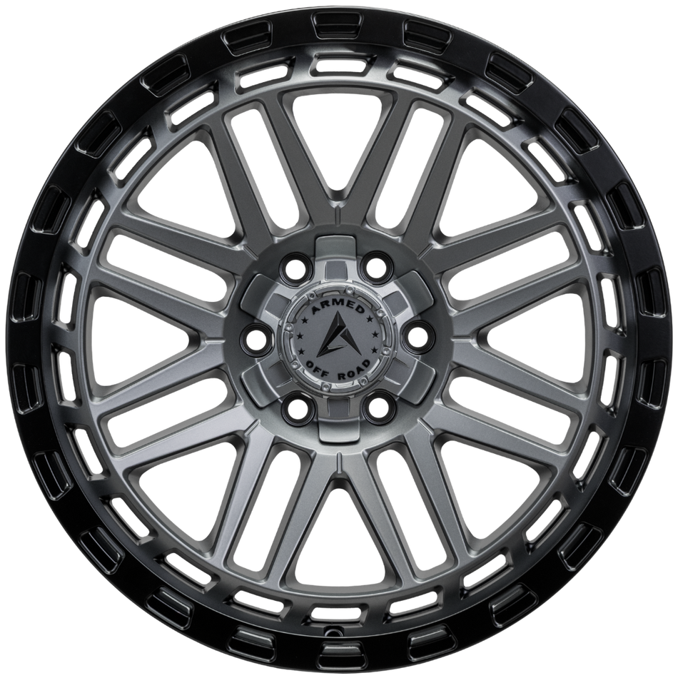 ARMED OFF-ROAD TANK 108.1 18x9 6x135|6x139.7 0 MATTE BLACK + GUNMETAL FACE