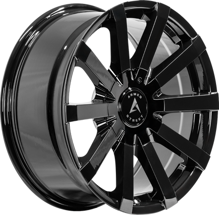 ARMED STREET OUTLAW 87.1 18x8 Blank 20 GLOSS BLACK