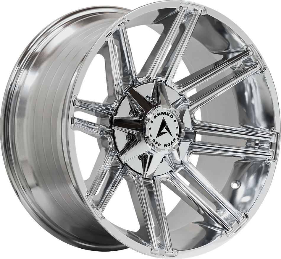ARMED OFF-ROAD CHOPPER 78.1 20x10 5x127|5x139.7 -18 FULL POLISHED
