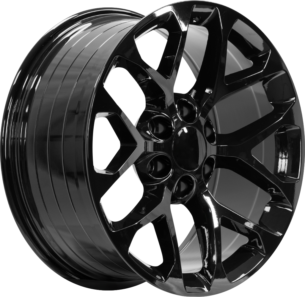 REPLICA GM04 78.1 22x9 6x139.7 24 GLOSS BLACK