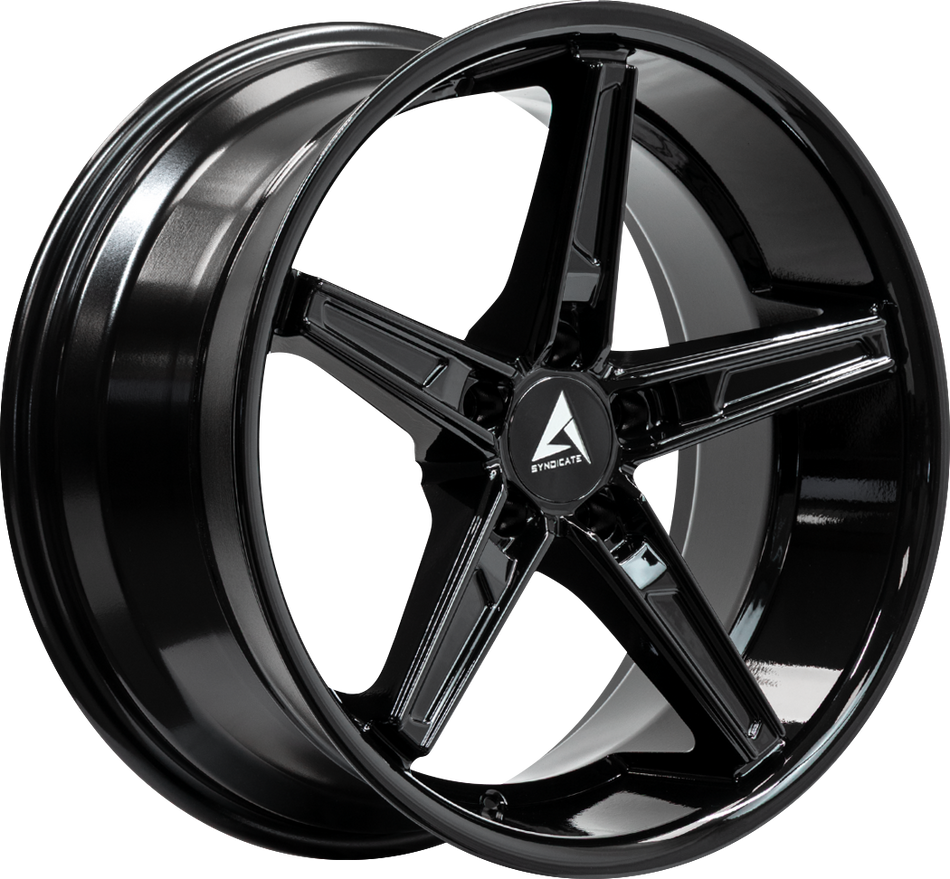 ARMED SYNDICATE DON 74.1 20x10.5 5x120 38 FULL GLOSS BLACK