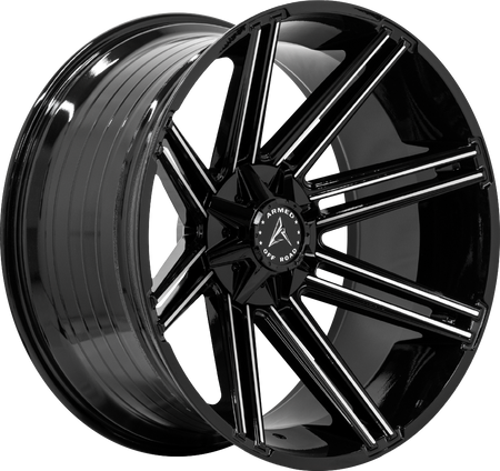 ARMED OFF-ROAD CHOPPER 87.1 22x12 Blank-5/6(114-150mm) -44 GLOSS BLACK MACHINED