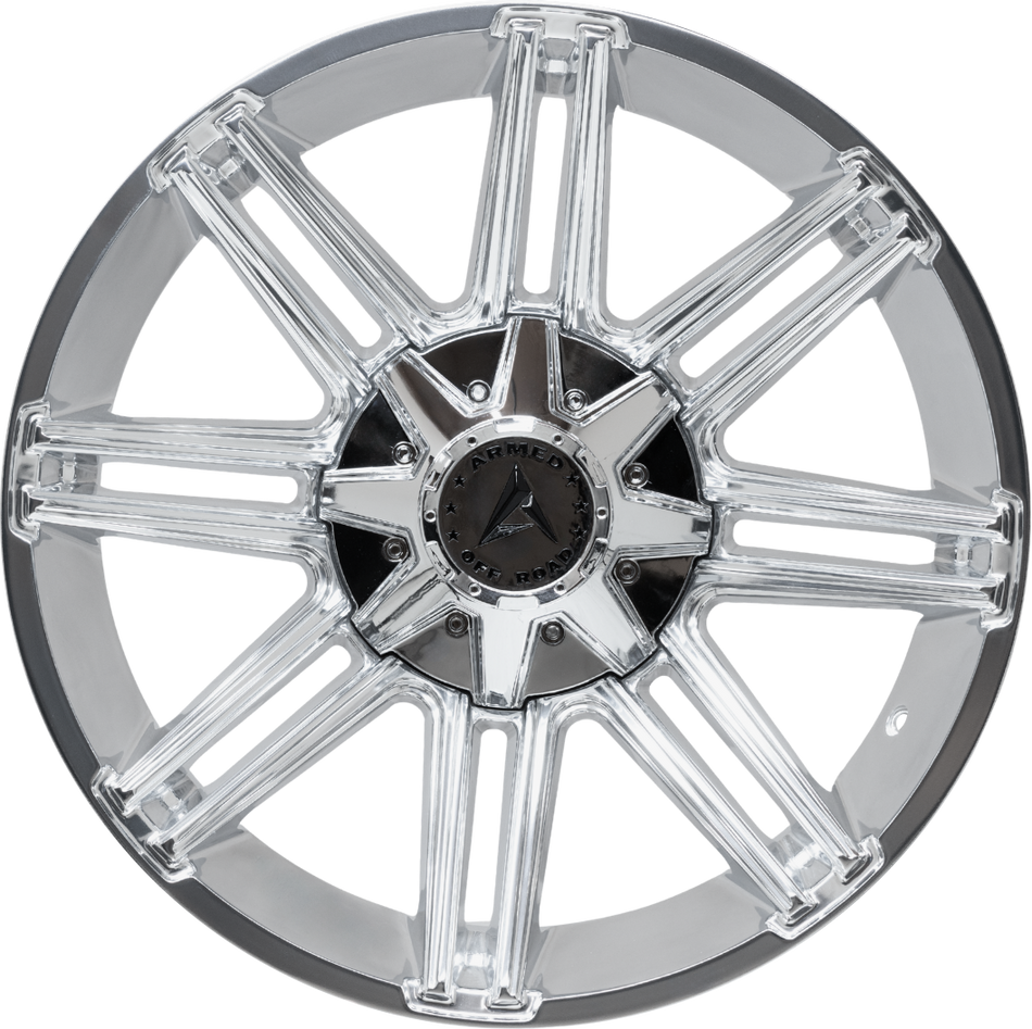 ARMED OFF-ROAD CHOPPER 78.1 20x10 5x127|5x139.7 -18 FULL POLISHED