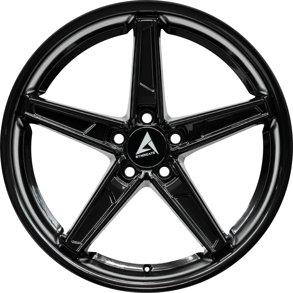ARMED SYNDICATE DON 74.1 19x8.5 5x120 35 FULL GLOSS BLACK
