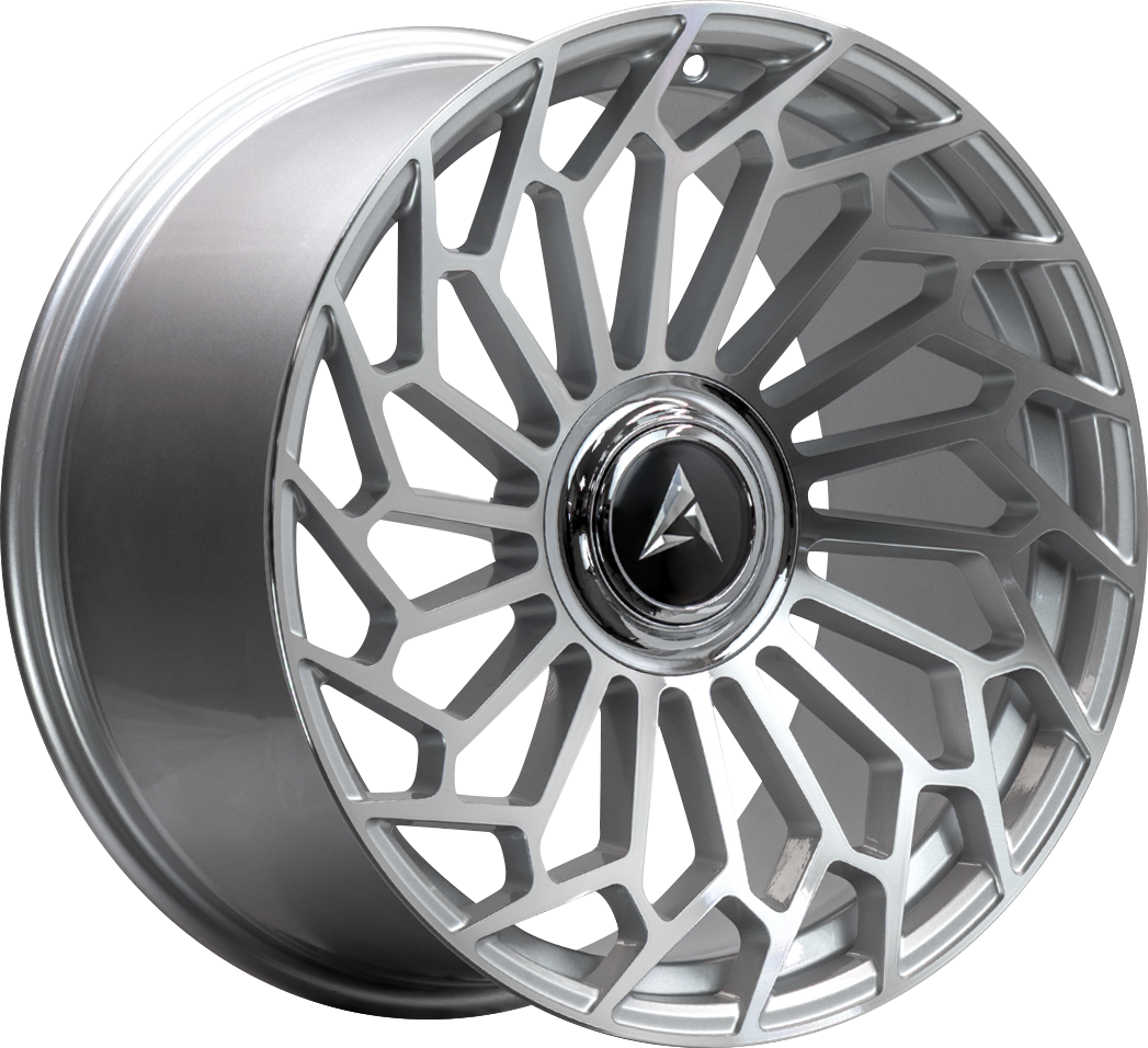 ARMED SYNDICATE CARTEL 78.1 22x9 Blank 25 SILVER MACHINED