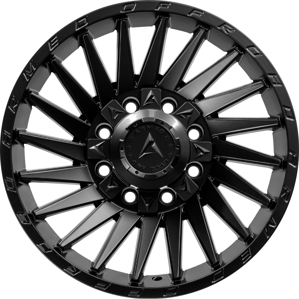 ARMED OFF-ROAD MILITIA 125.1 18x9 8x165.1|8x170 0 MATTE BLACK