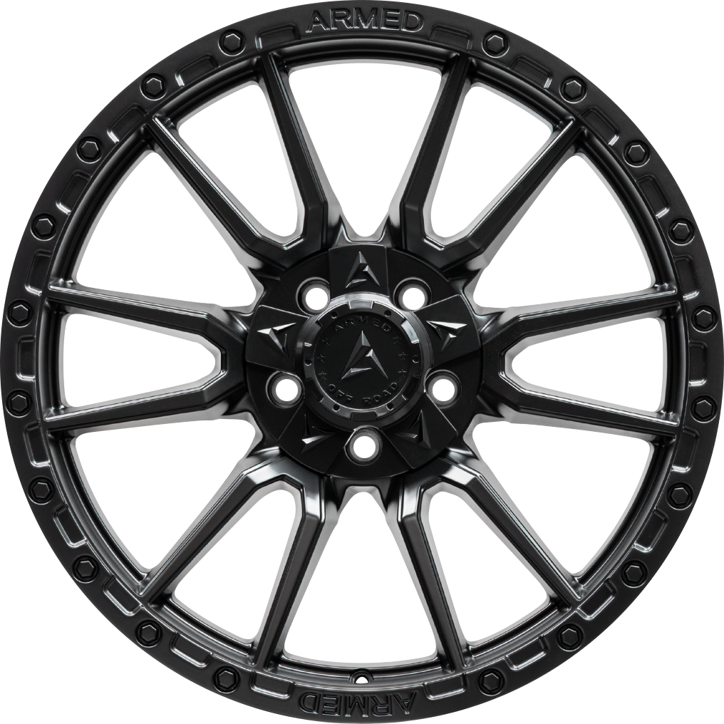 ARMED OFF-ROAD SPEAR 108.1 17x9 6x135|6x139.7 12 FULL SATIN BLACK