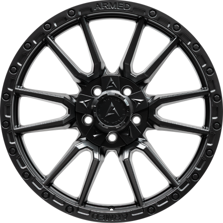 ARMED OFF-ROAD SPEAR 108.1 17x9 6x135|6x139.7 12 FULL SATIN BLACK