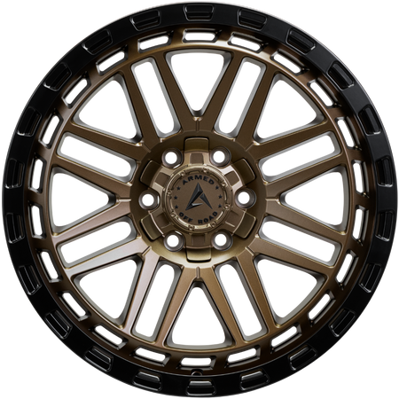 ARMED OFF-ROAD TANK 108.1 17x9 6x135|6x139.7 12 MATTE BLACK + BRONZE FACE