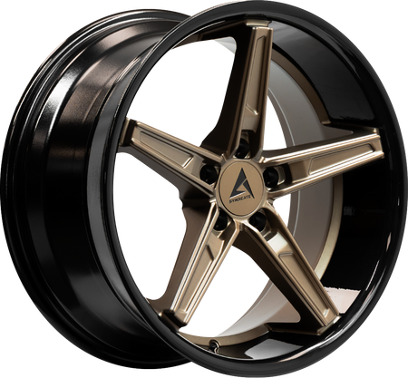 ARMED SYNDICATE DON 74.1 20x10.5 5x112|5x114.3 38 MATTE BRONZE FACE + GLOSS BLACK LIP