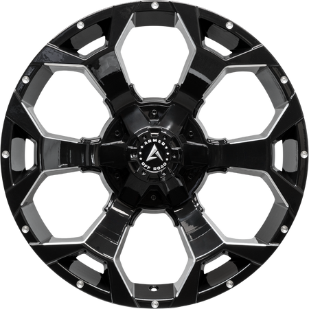 ARMED OFF-ROAD BOMBER 78.1 20x10 5x127|5x139.7 0 GLOSS BLACK MILLED