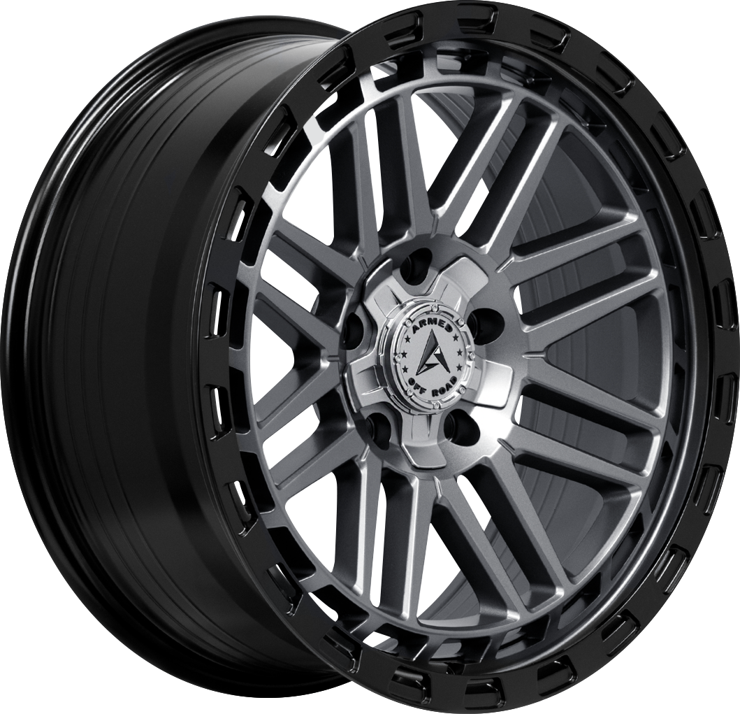 ARMED OFF-ROAD TANK 78.1 18x9 5x112|5x114.3|5x127 25 MATTE BLACK + GUNMETAL FACE