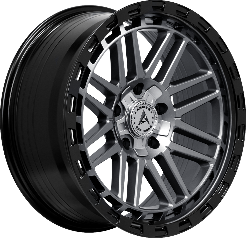 ARMED OFF-ROAD TANK 78.1 18x9 5x127|5x139.7 12 MATTE BLACK + GUNMETAL FACE