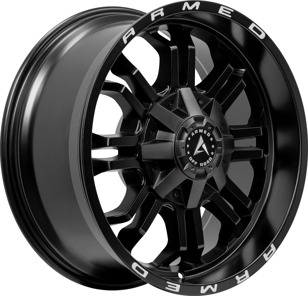 ARMED OFF-ROAD CANNON 108.1 20x10 6x135|6x139.7 -24 MATTE BLACK + ARMED