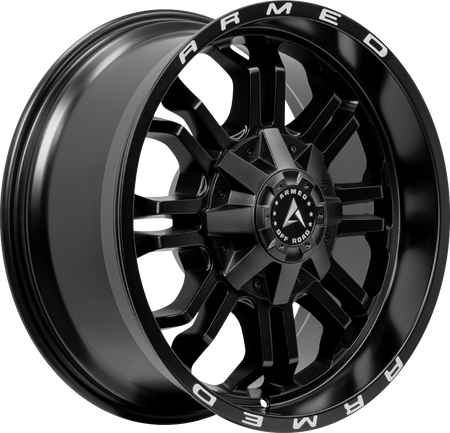 ARMED OFF-ROAD CANNON 108.1 20x10 6x135|6x139.7 -24 MATTE BLACK + ARMED
