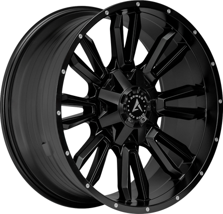 ARMED OFF-ROAD DAGGER 125.1 20x10 8x180 -24 SATIN BLACK