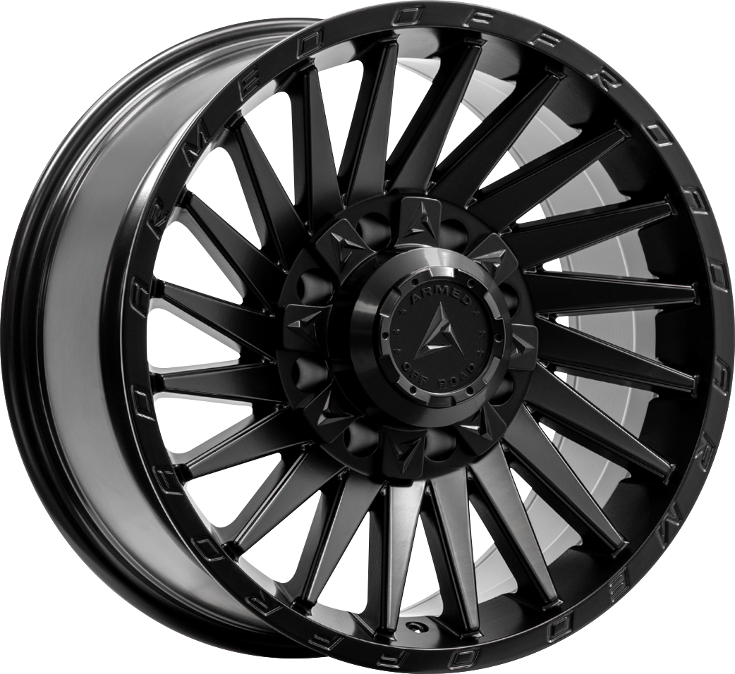 ARMED OFF-ROAD MILITIA 125.1 22x10 8x165.1|8x170 -18 MATTE BLACK
