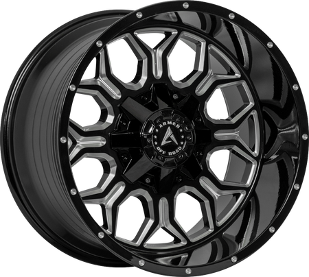 ARMED OFF-ROAD INFANTRY 125.1 18x9 8x165.1|8x170 0 GLOSS BLACK MILLED