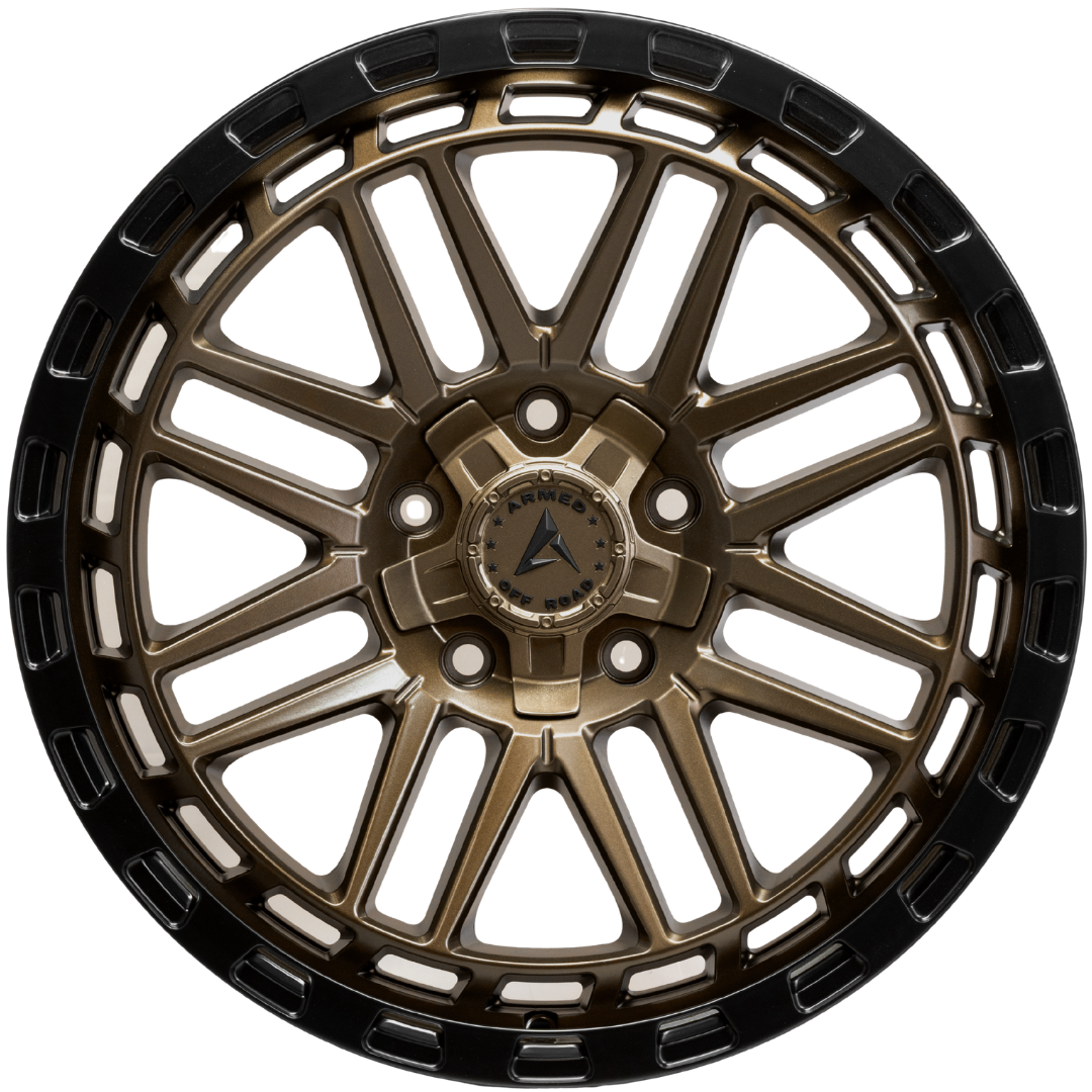 ARMED OFF-ROAD TANK 78.1 20x9 5x127|5x139.7 12 MATTE BLACK + BRONZE FACE