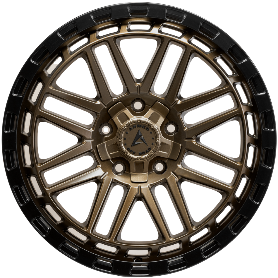 ARMED OFF-ROAD TANK 78.1 20x9 5x127|5x139.7 12 MATTE BLACK + BRONZE FACE