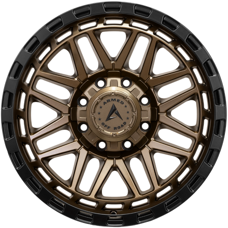 ARMED OFF-ROAD TANK 125.1 20x9 8x165.1|8x170 0 MATTE BLACK + BRONZE FACE