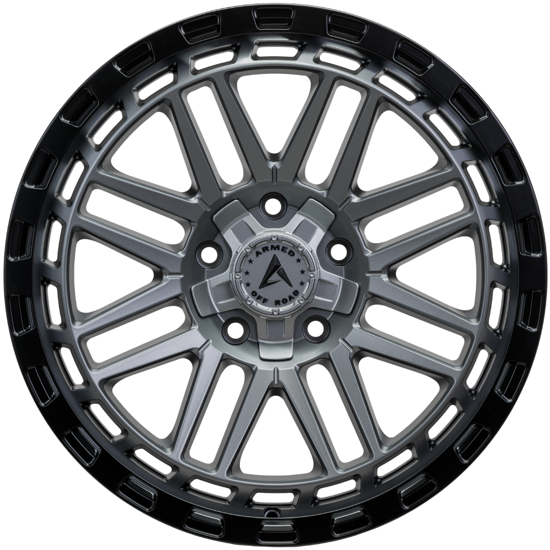 ARMED OFF-ROAD TANK 78.1 17x9 5x127|5x139.7 0 MATTE BLACK + GUNMETAL FACE