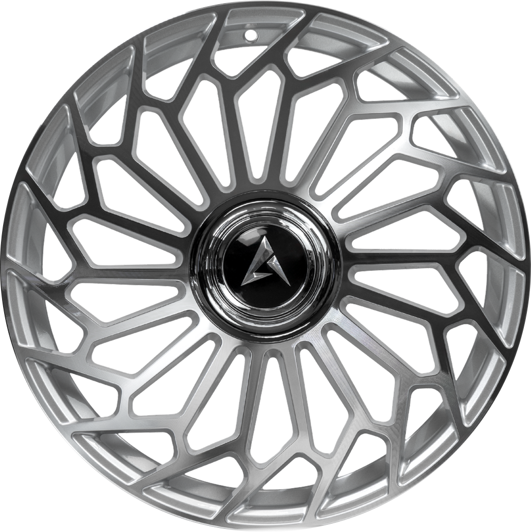 ARMED SYNDICATE CARTEL 74.1 20x9 Blank 32 SILVER MACHINED