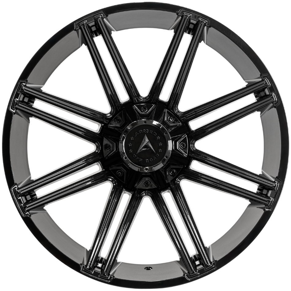 ARMED OFF-ROAD CHOPPER 78.1 20x10 5x127|5x139.7 -18 FULL GLOSS BLACK