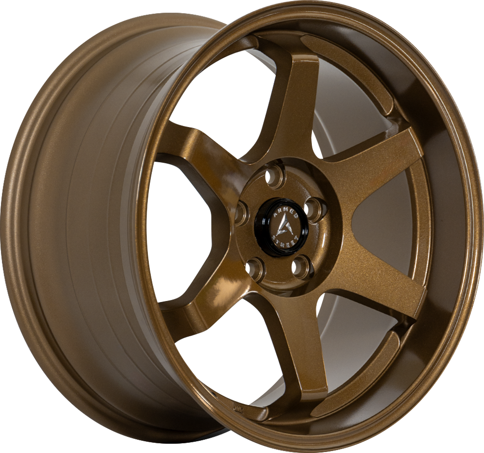 ARMED STREET VETERAN 74.1 16x7 5x112|5x114.3|5x120 27 GLOSS BRONZE