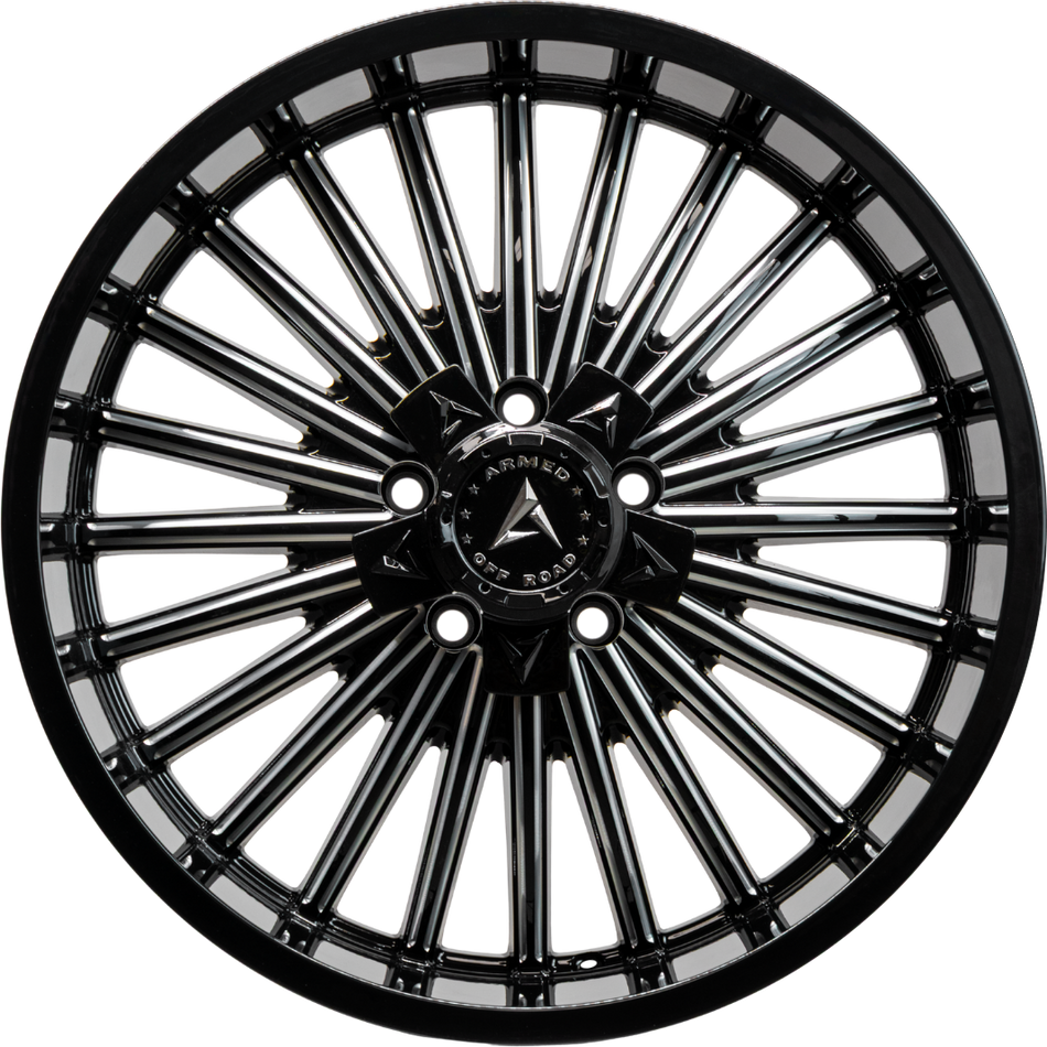 ARMED OFF-ROAD FORCE 125.1 20x9 8x165.1|8x180 12 GLOSS BLACK MILLED