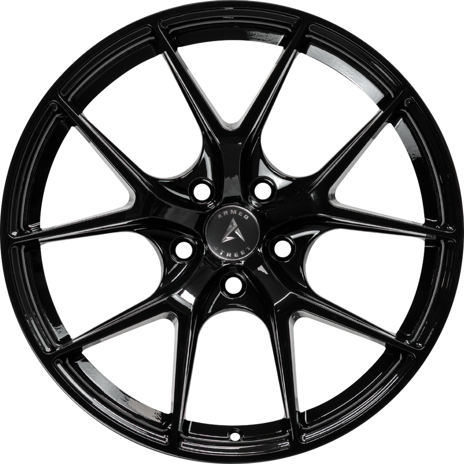 ARMED STREET SNIPER 74.1 16x7 5x108|5x110 35 GLOSS BLACK