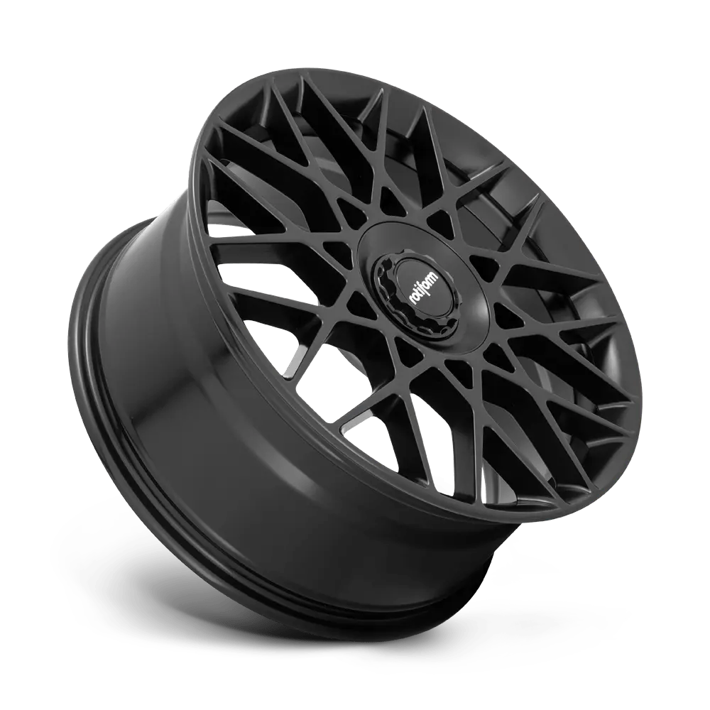 ROTIFORM R165 BLQ - C MATTE BLACK 19X8.5 +45 5X108|5X114.3MM 72.6MM - JB Performance