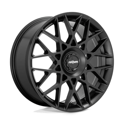 ROTIFORM R165 BLQ - C MATTE BLACK 19X8.5 +45 5X108|5X114.3MM 72.6MM - JB Performance