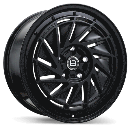 Braelin BR16 — Matte Black with Gloss Black Lip