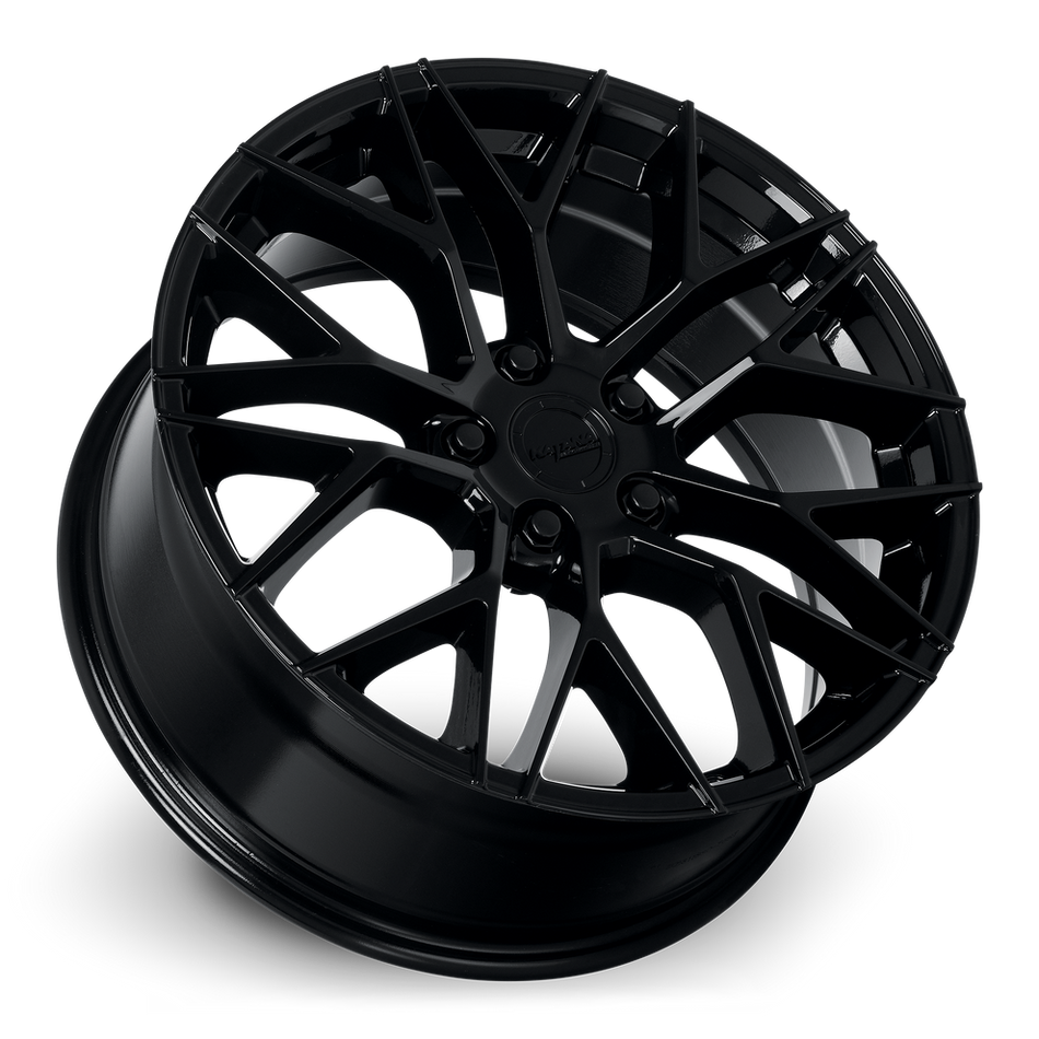 Katana – KR01 Gloss Black – 17X7.5 – 5x108 – 40 mm – Glossy Black