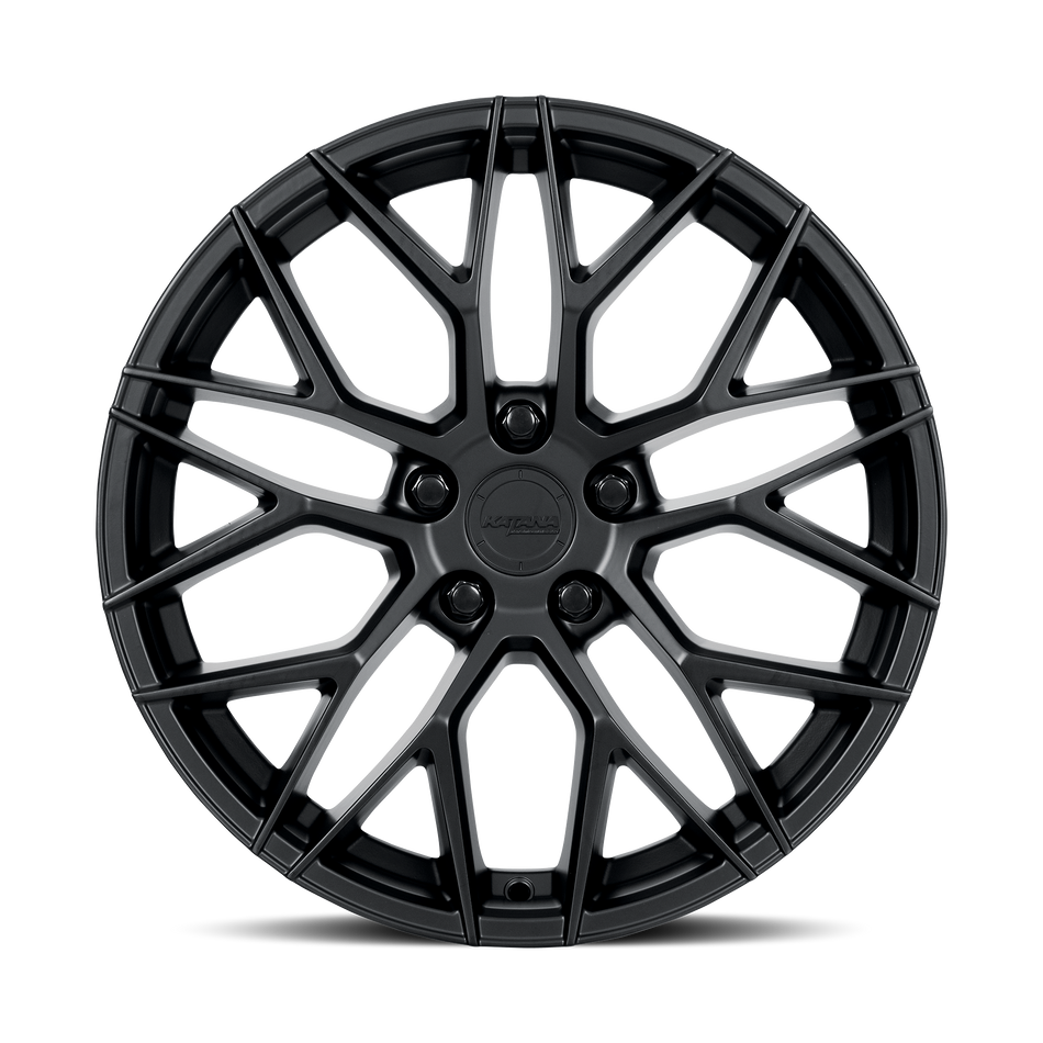 Katana – KR01 Matte Black – 17X7.5 – 5x108 – 40 mm – Matte Black