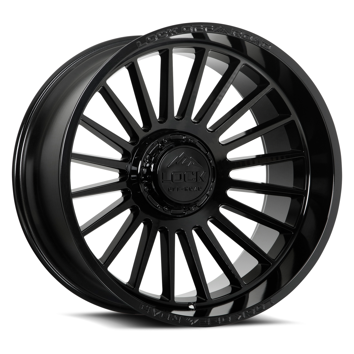 Lock Xtreme – Invasion Gloss Black – 20X9 – 8x170 – Gloss Black