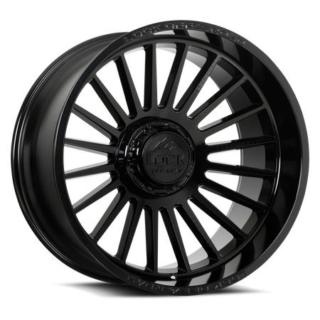 Lock Xtreme – Invasion Gloss Black – 20X9 – 8x170 – Gloss Black