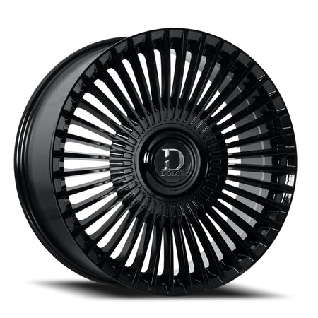 DOLCE LUXURY – TRENTO GLOSS BLACK – 22X9 – 5x127/5x130 – 38 mm – Glossy Black
