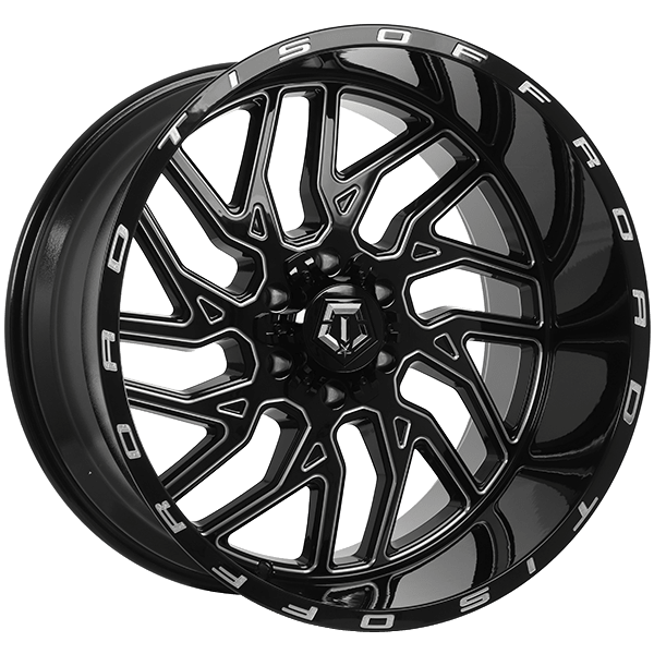 TIS Wheels 544 22x12 - 44 6x135|6x139.7 - JB Performance