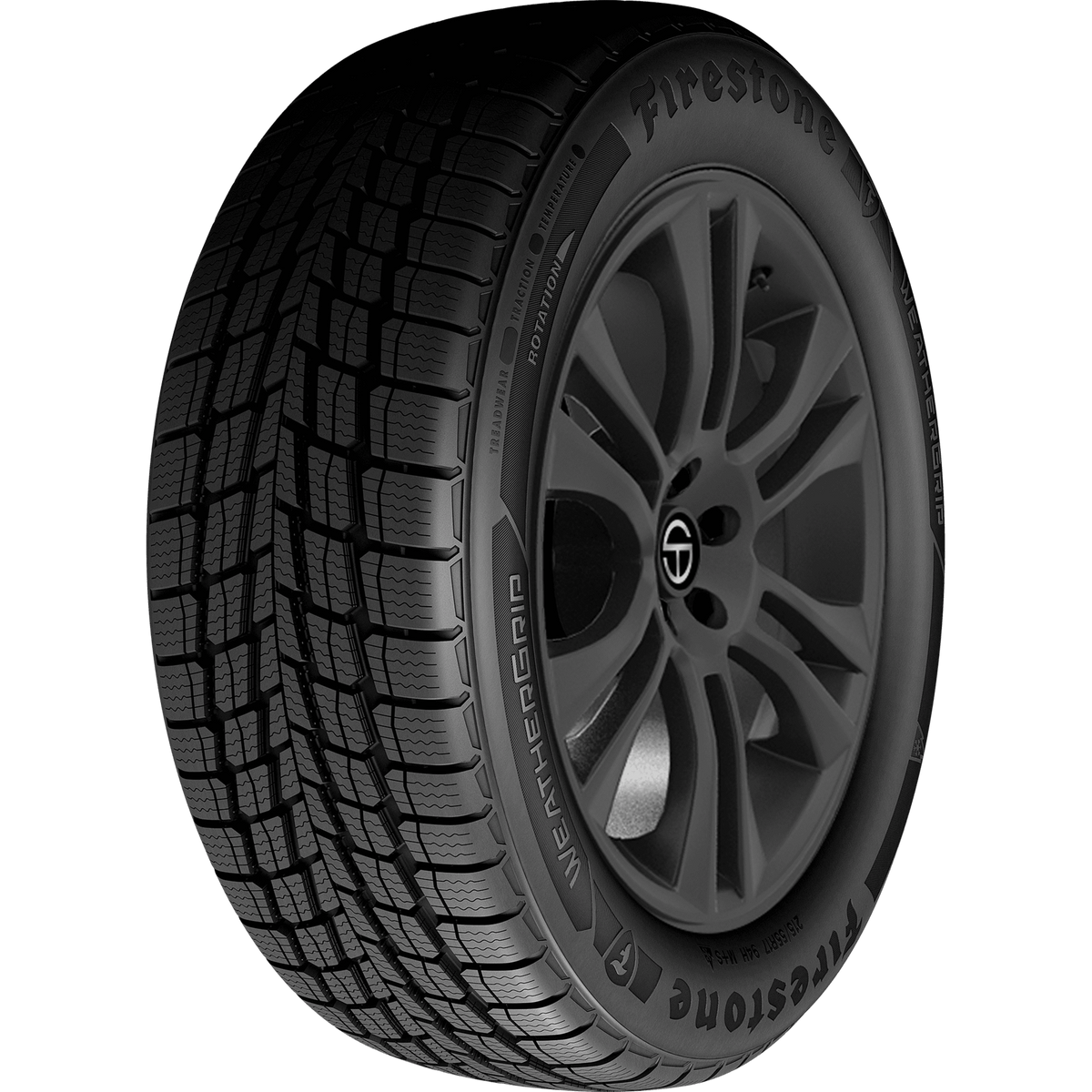 Firestone Weathergrip – 215/70R16 100H — bande de roulement