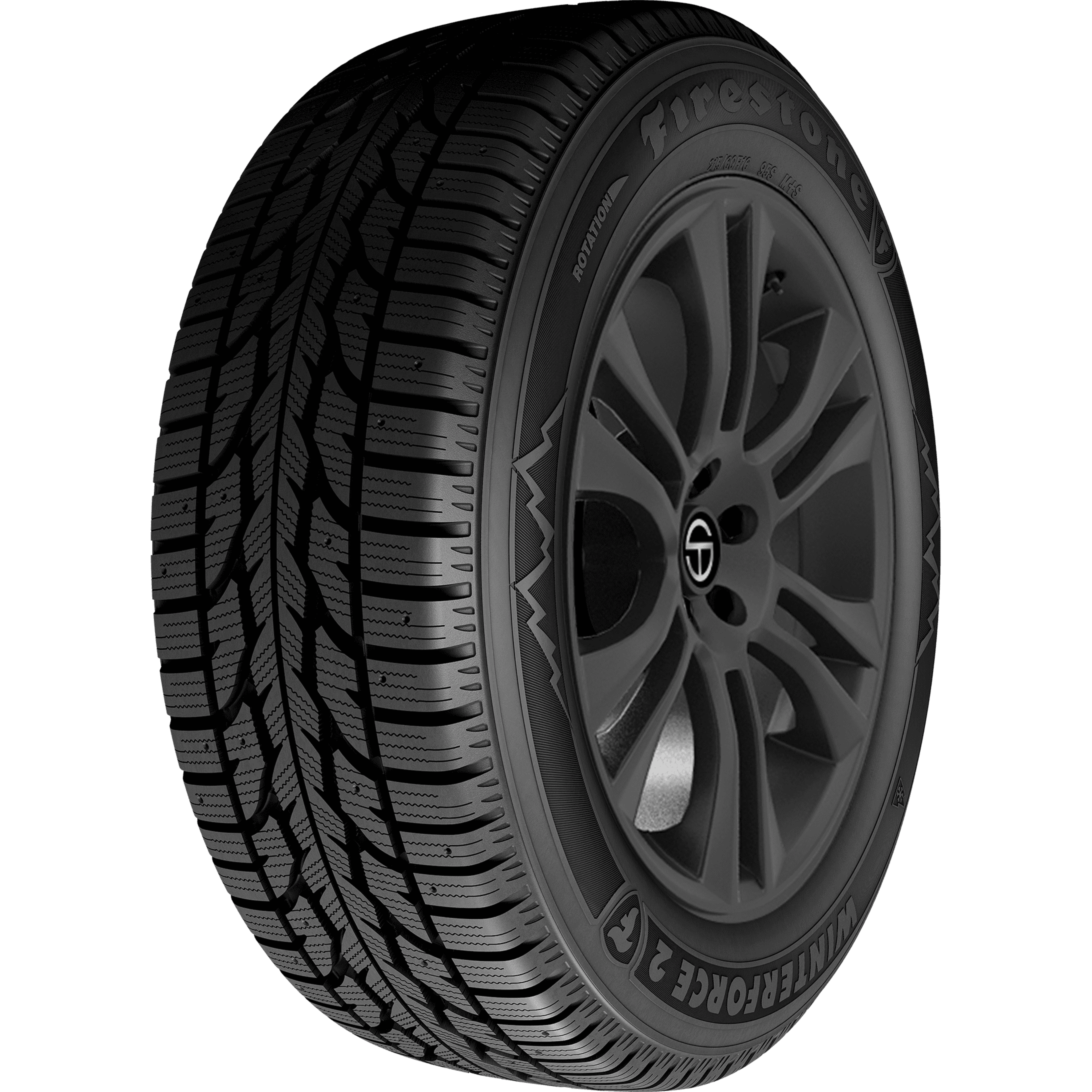 Firestone Winterforce 2 – 225/45R17 91S — bande de roulement